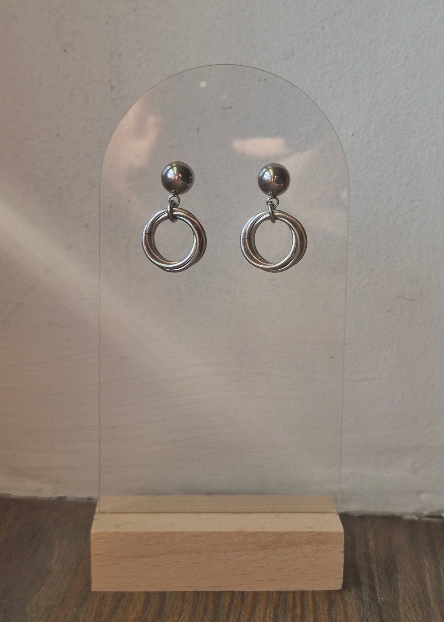 REMEMBRANCE kolczyki chainmail