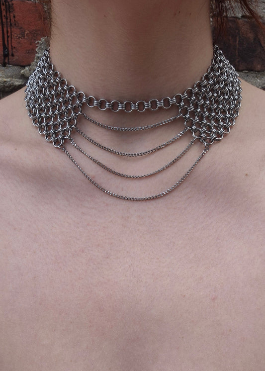 IMPURE FORCE choker chainmail
