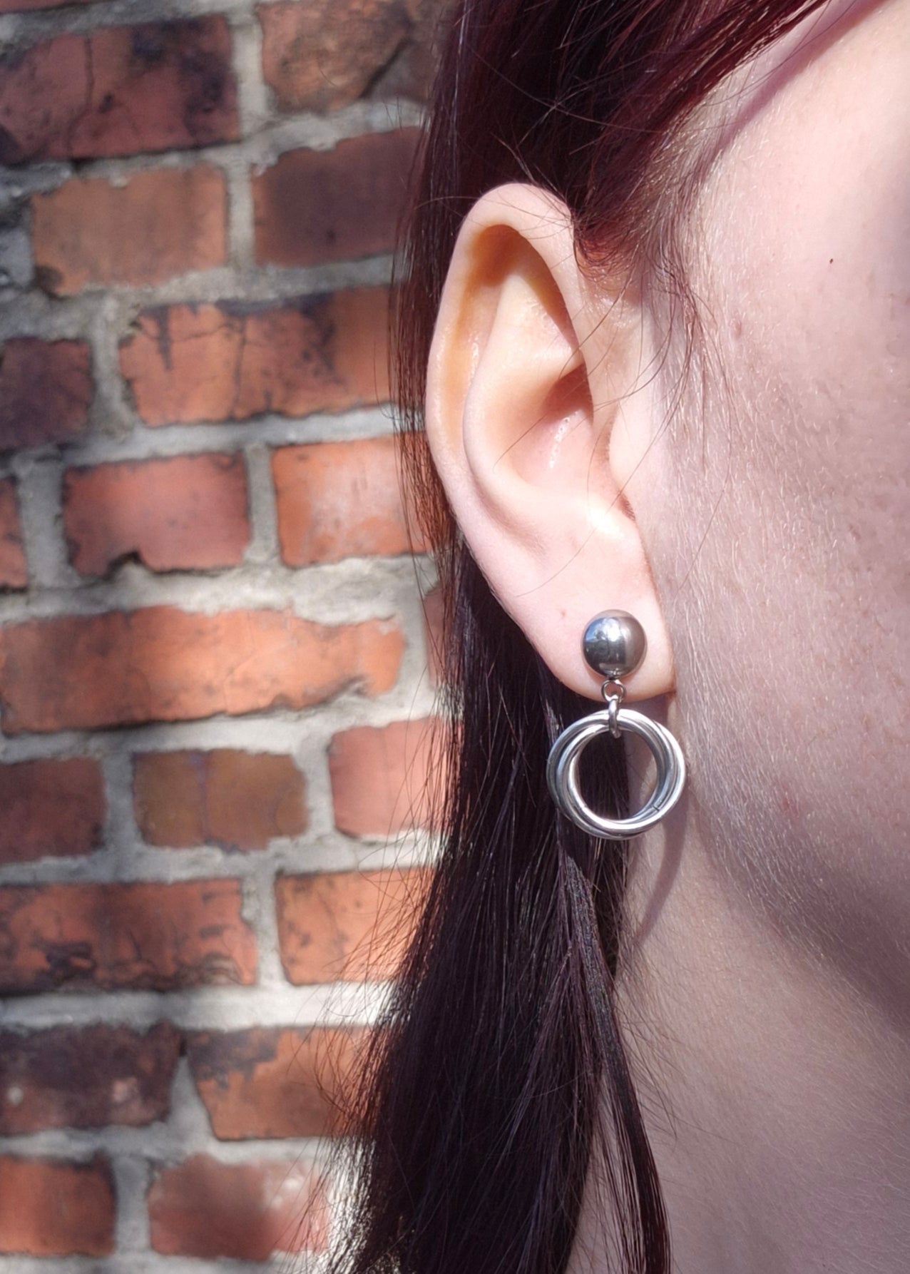 REMEMBRANCE kolczyki chainmail