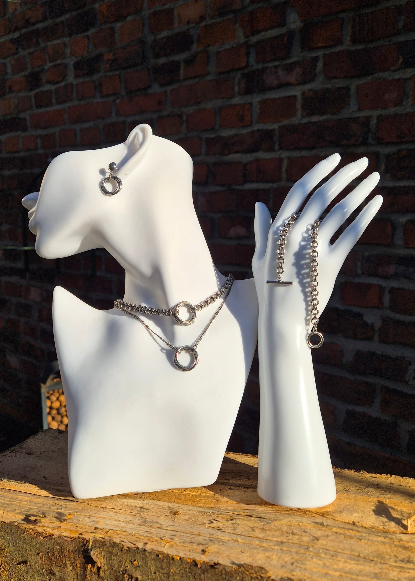 REMEMBRANCE zestaw biżuterii chainmail